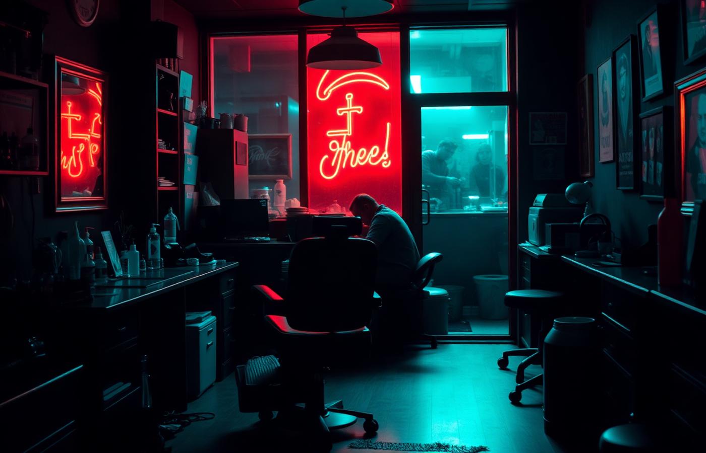 Inside the Black Dragon studio